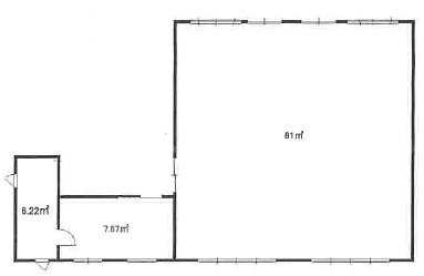 守山市のテナントイメージ  貸店舗・事務所(一部)( 守山市守山 ビルテナント2F)