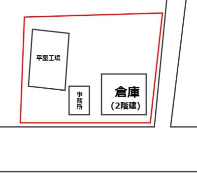 東近江市のテナントイメージ  事務所付き貸倉庫（ 東近江市　事務所付き貸倉庫）