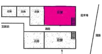近江八幡市のテナントイメージ 貸店舗( 近江八幡市鷹飼町/近江八幡駅前 貸店舗 飲食可)