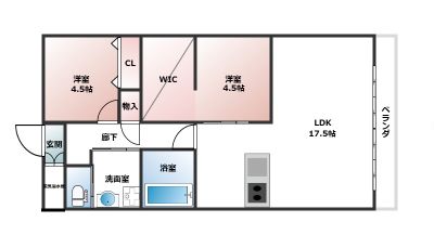 栗東市の貸マンション 賃貸住宅イメージ