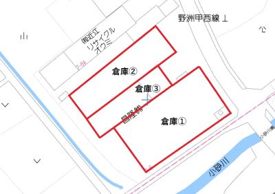 湖南市のテナントイメージ  貸倉庫（ 湖南市正福寺　貸倉庫）
