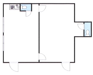 栗東市のテナントイメージ  貸店舗・事務所（ 栗東市綣　貸店舗・事務所）