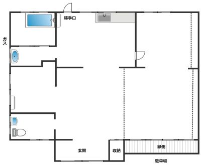 野洲市のテナントイメージ  貸店舗・事務所（ 野洲市西河原　貸店舗・事務所）