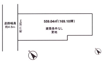 栗東市のテナントイメージ  貸土地（ 栗東市下鈎　貸土地）