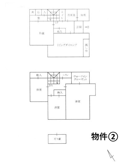 東近江市 貸店舗・事務所( 東近江市五箇荘 貸店舗・事務所 飲食店居抜き☆)のテナント図面等